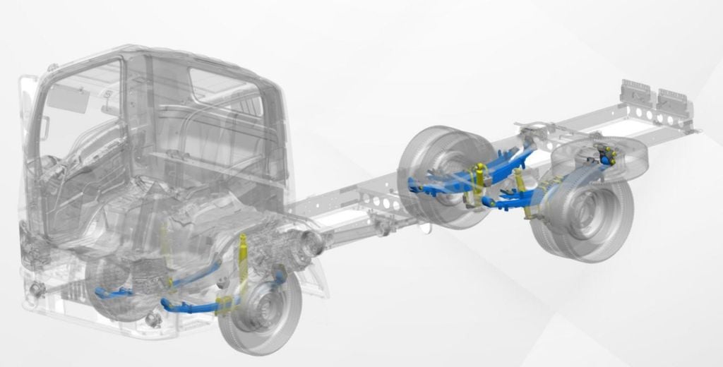 Khả năng vận hành xe tải Thaco Linker T2-12