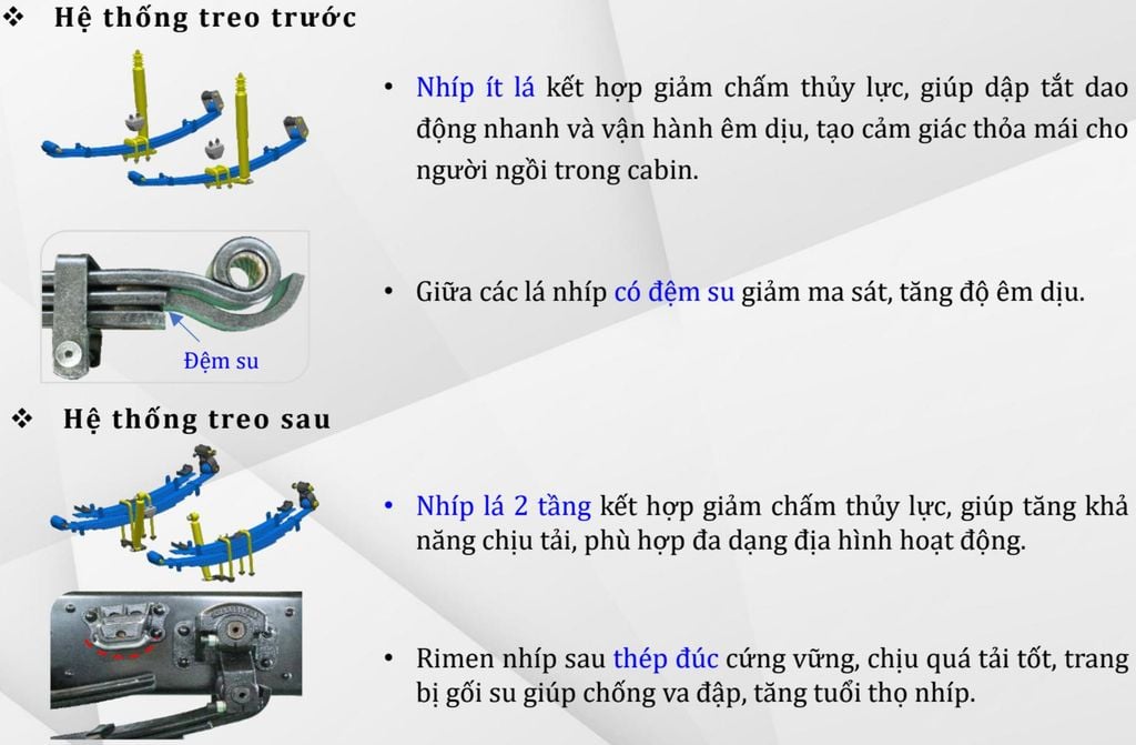 Khả năng vận hành xe tải Thaco Linker T2-12