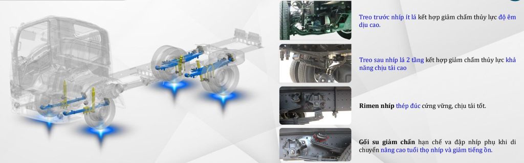 Hệ thống treo Thaco Linker T2-16