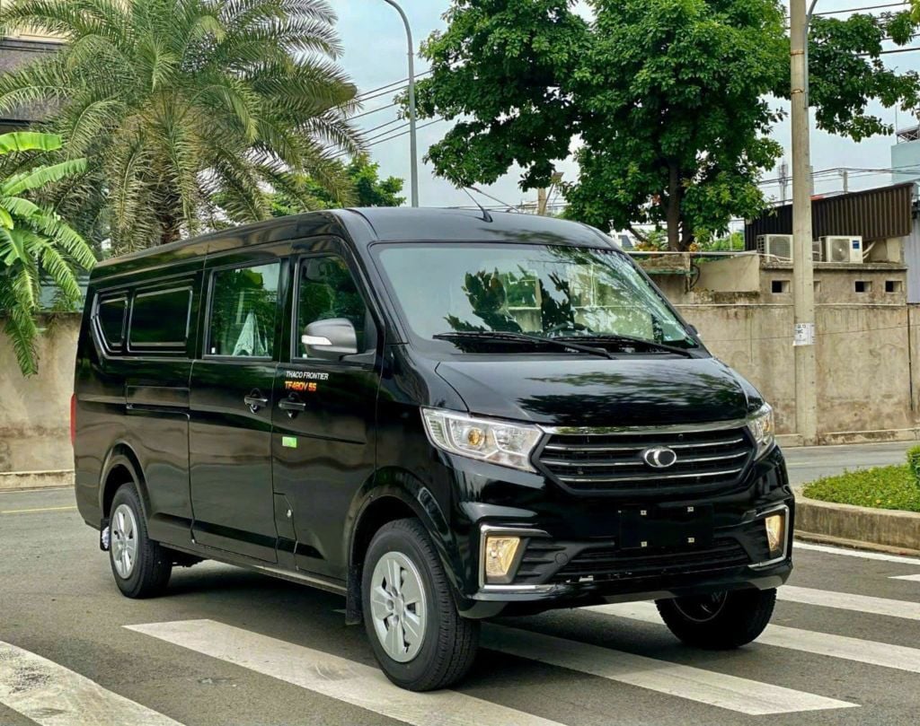 xe tải van thaco Tf480 màu đen