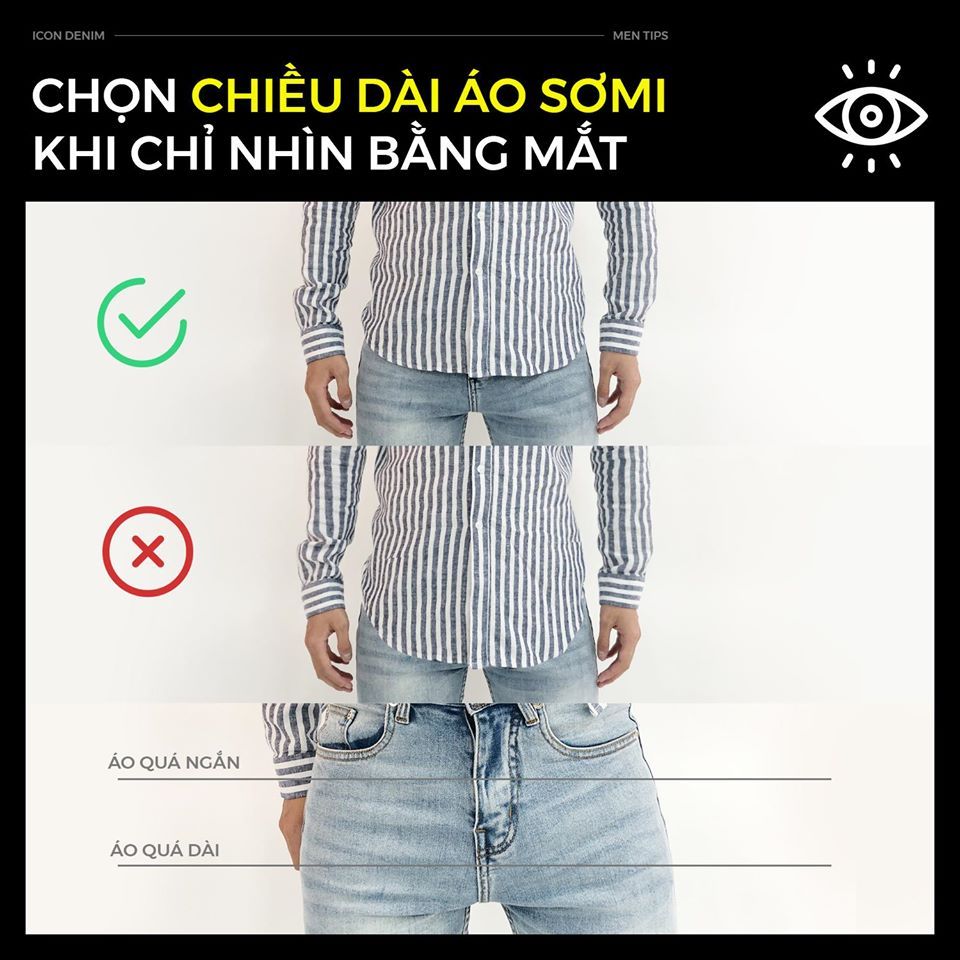 Mẹo Kiểm Tra Nhanh Áo Sơ Mi Đã Vừa Vặn Hay Chưa