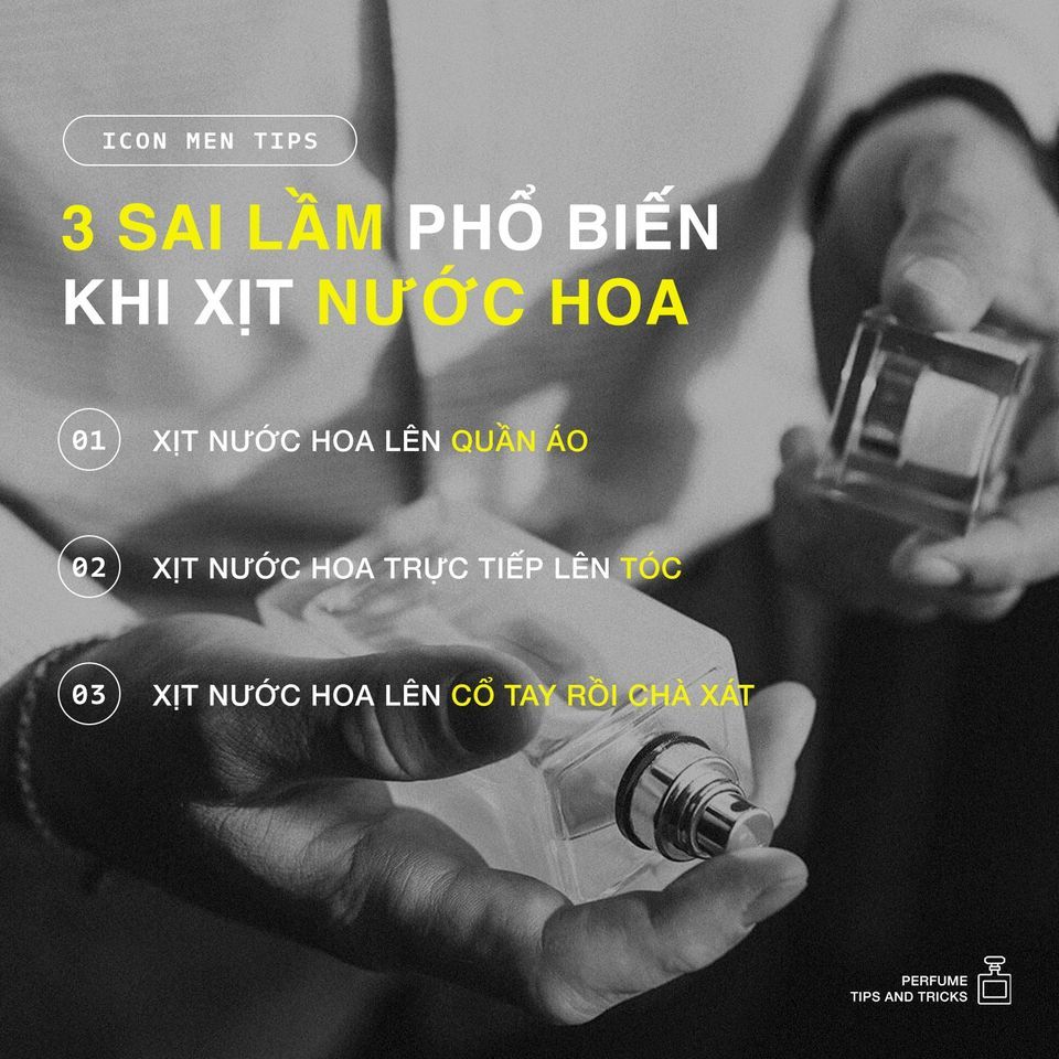 3 Sai Lầm Phổ Biến Khi Xịt Nước Hoa