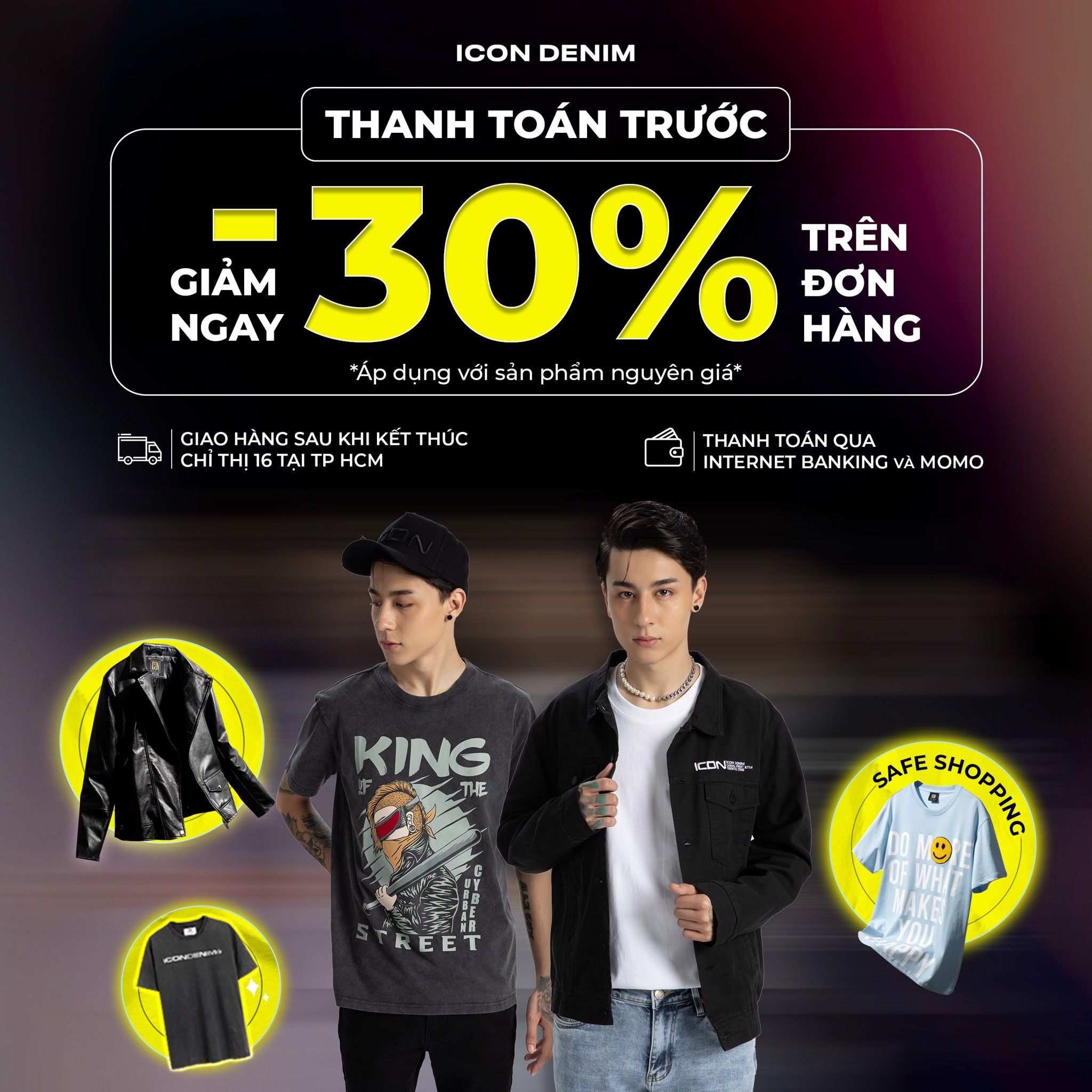 Giảm Ngay 30% Khi Thanh Toán Trước Đơn Hàng