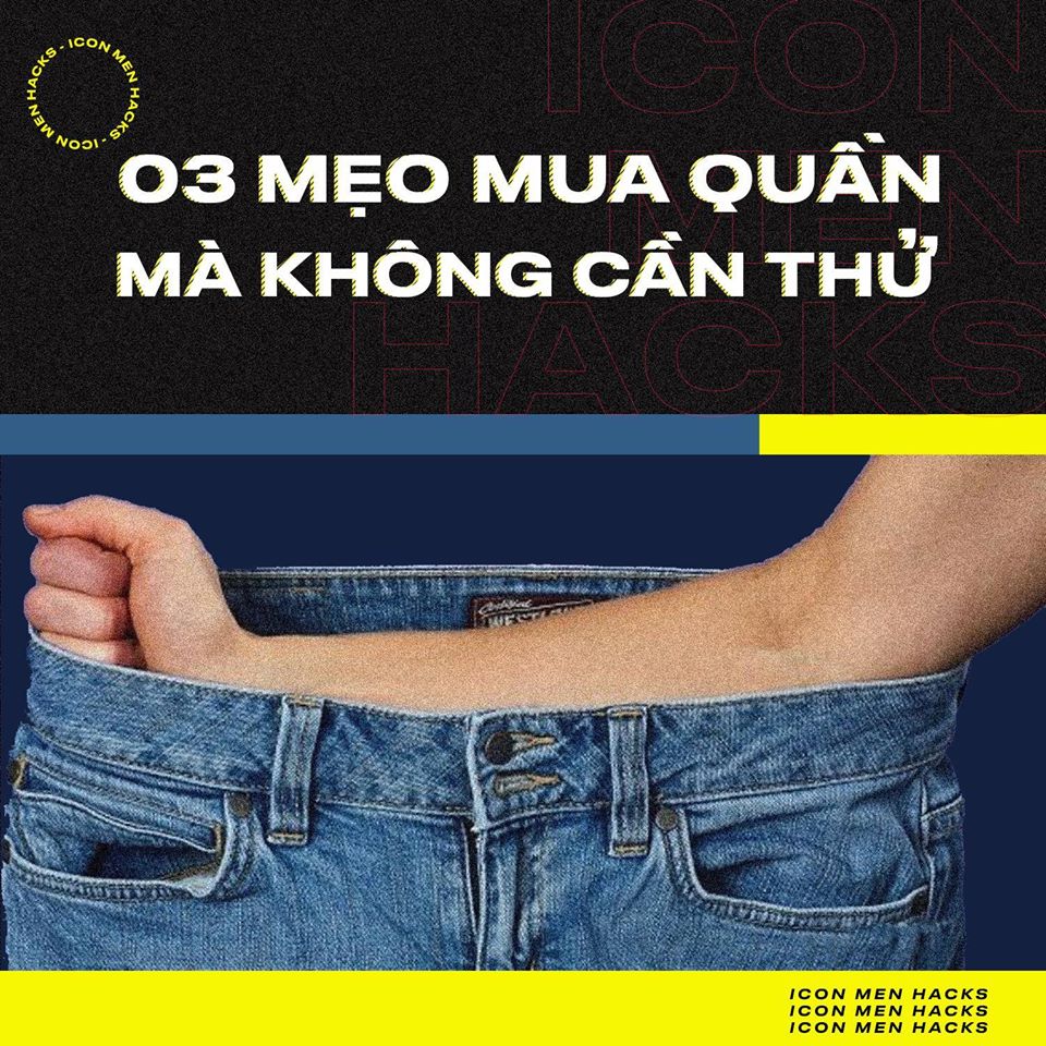 3 Mẹo Mua Quần Mà Không Cần Thử