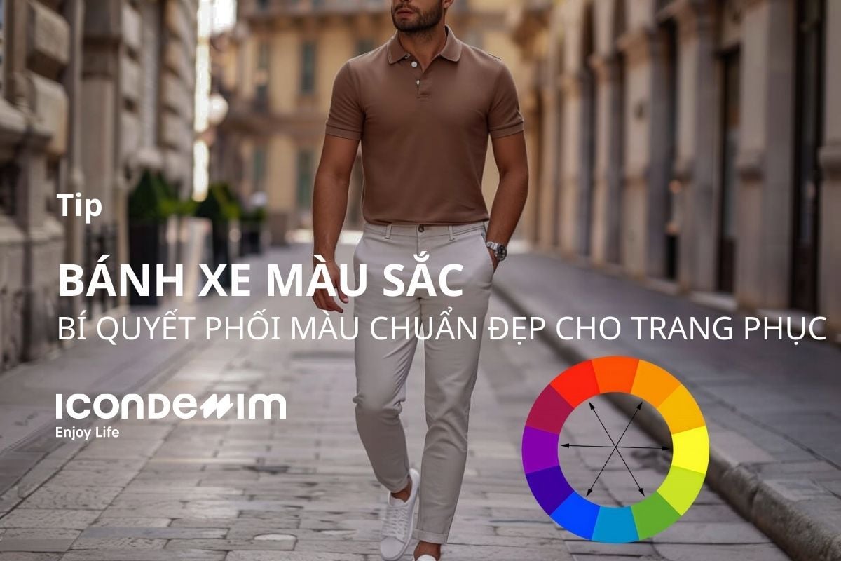 Bánh xe màu sắc và bí quyết phối màu chuẩn đẹp cho trang phục