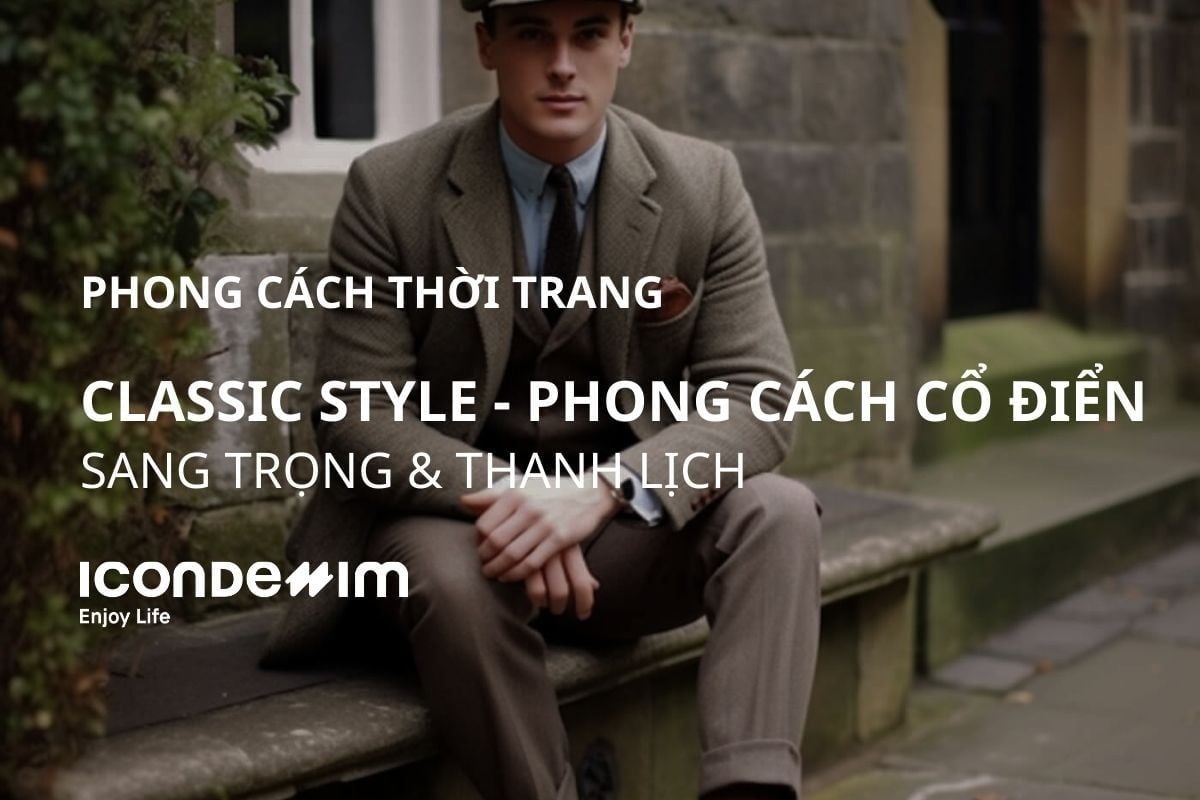 Classic Style - Phong cách thời trang cổ điển, sang trọng và thanh lịch