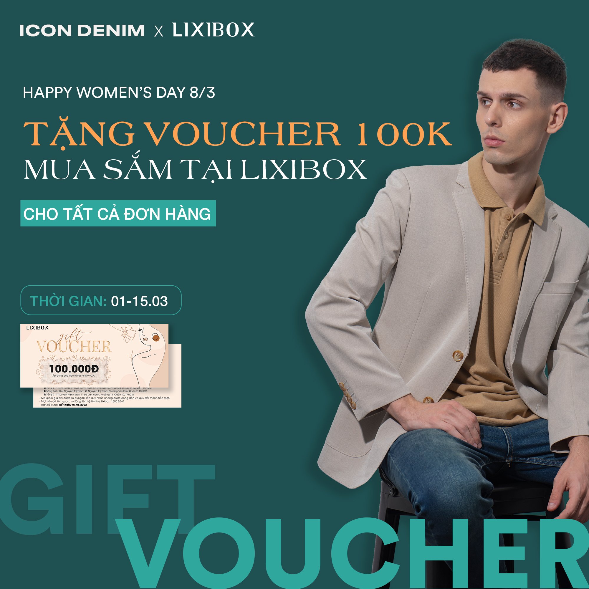 ICON DENIM X Lixibox | Mua Sắm Cho Mình, Rinh Voucher Cho Nàng