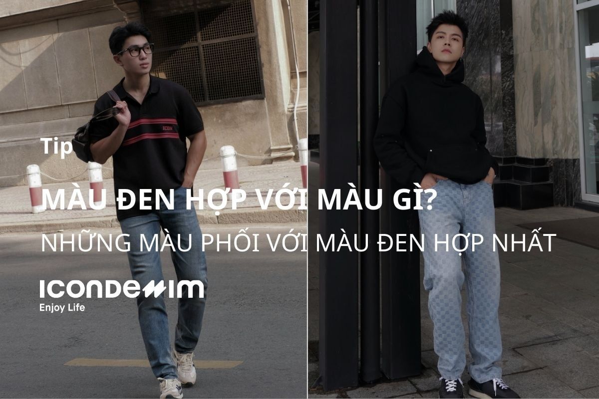 Màu đen hợp với màu gì? 9 màu phối với màu đen phù hợp nhất
