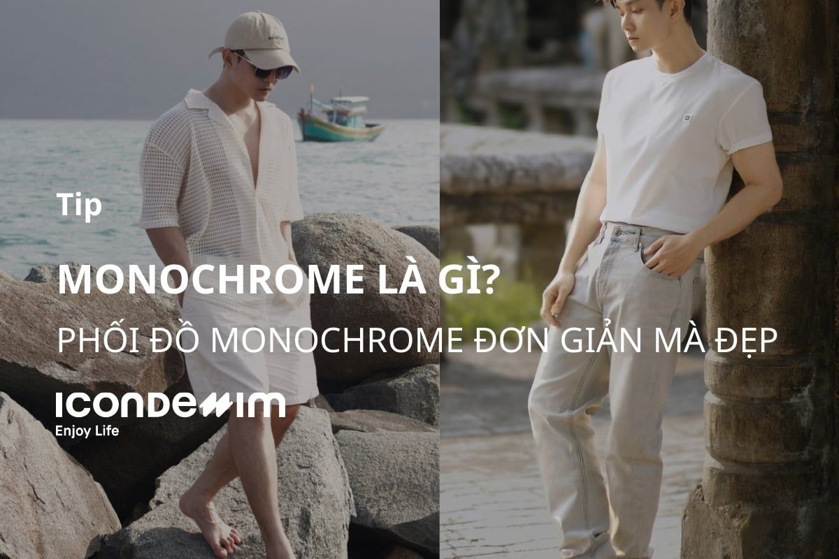 Monochrome là gì? Phối đồ Monochrome style đơn giản mà đẹp
