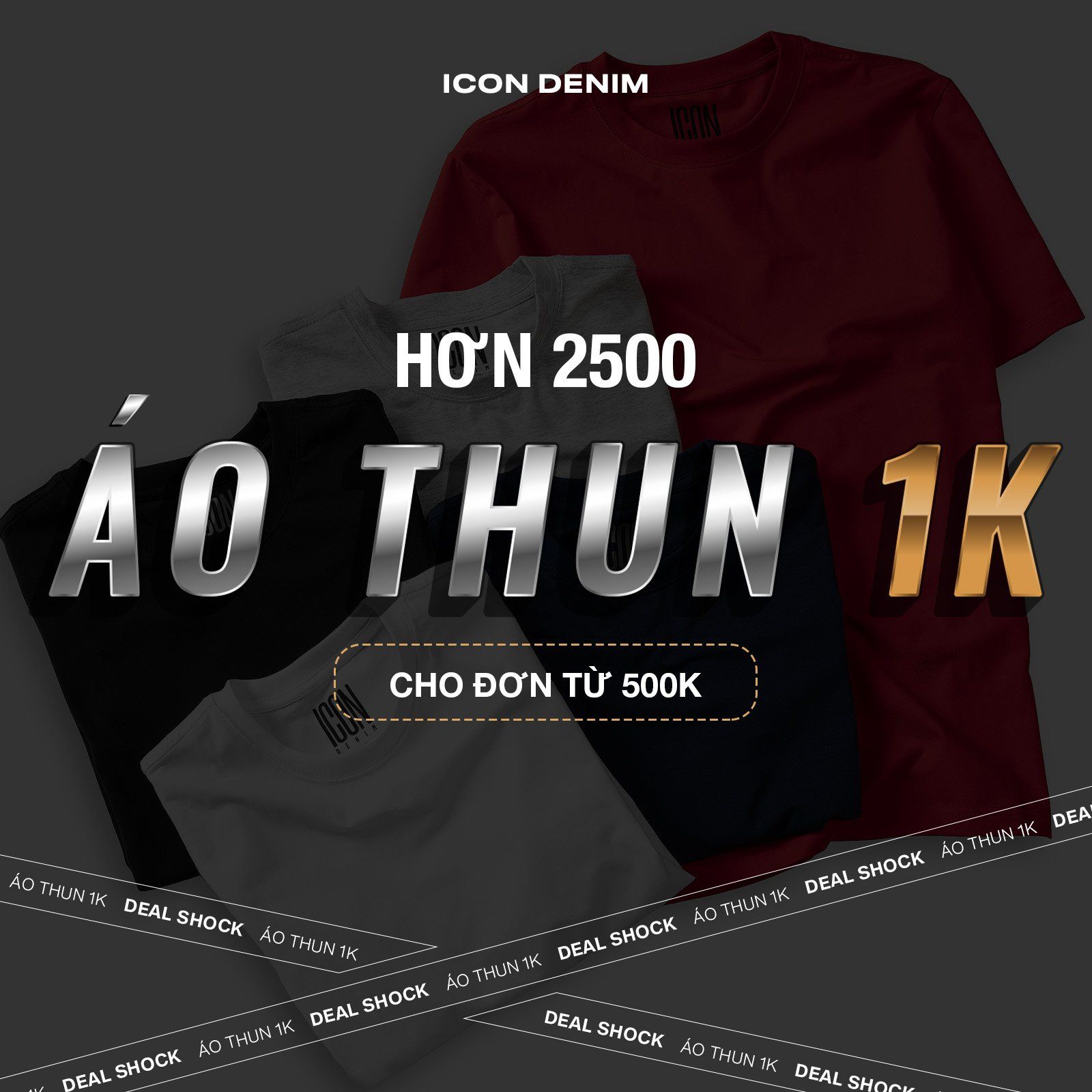 4 Bước Săn Deal 1K Cho Áo Thun Cotton Cao Cấp 199K