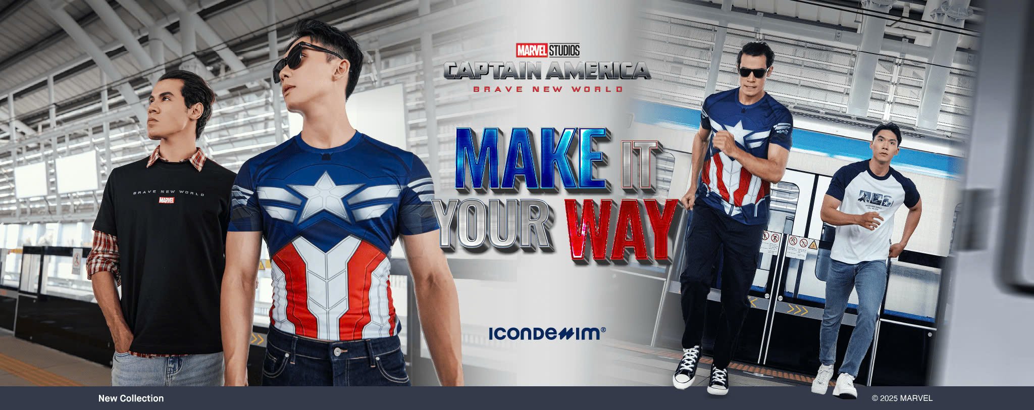 ICONDENIM® MARVEL COLLECTION - MAKE IT YOUR WAY