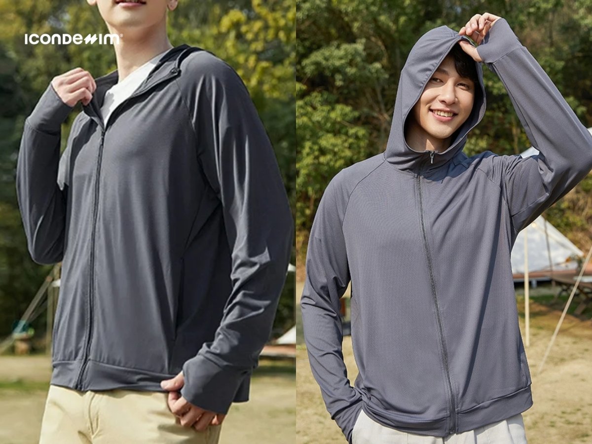 Áo khoác chống nắng vải thun lạnh