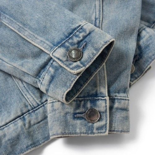 Áo Khoác Nam Trucker Denim ICDN Tag Form Regular