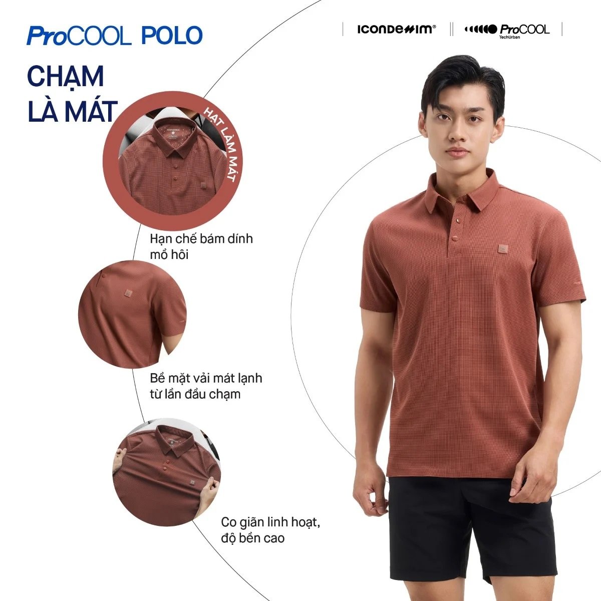 Áo polo procool mát lạnh