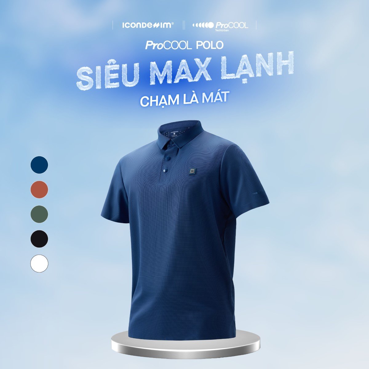 Áo polo ProCOOL Seam Sealing Form Slim