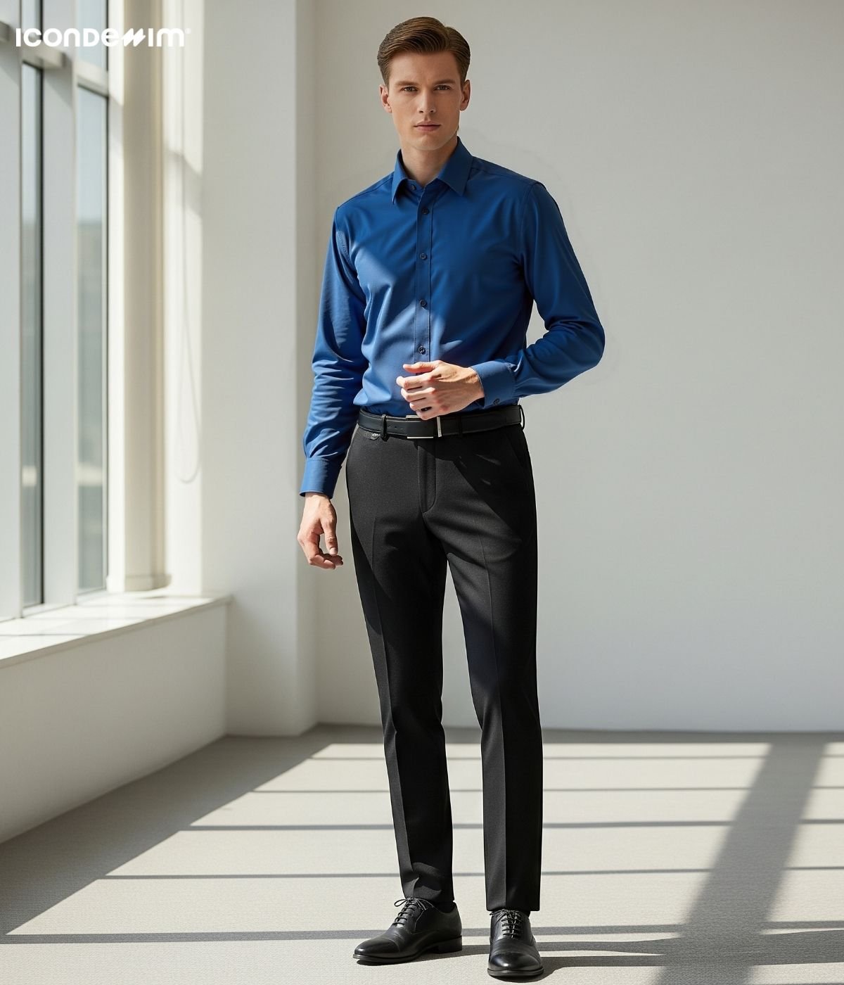 Màu xanh navy được lựa chọn làm items chống nắng