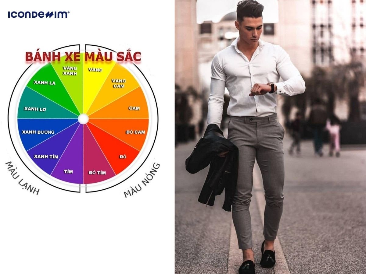 Bánh xe màu sắc