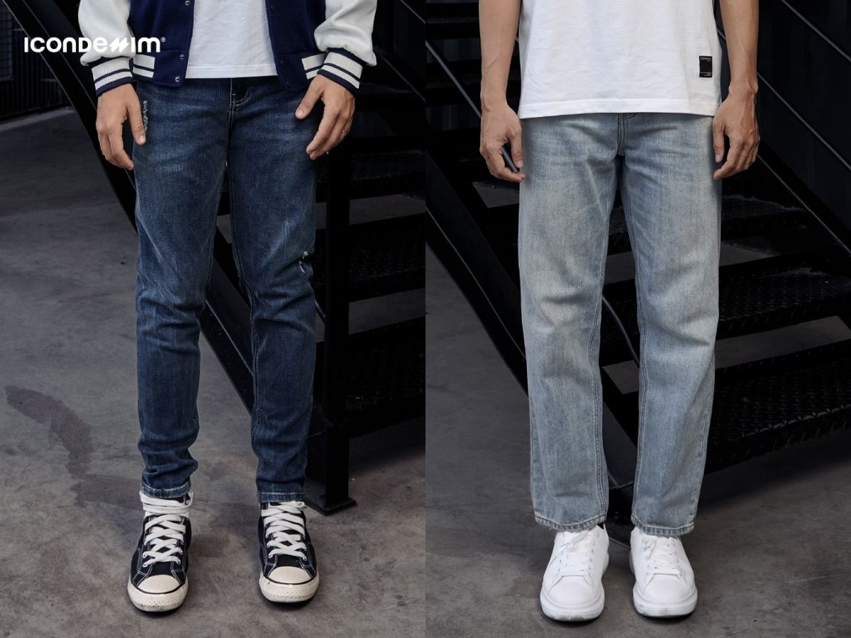 Chọn màu giày theo màu sắc quần jeans