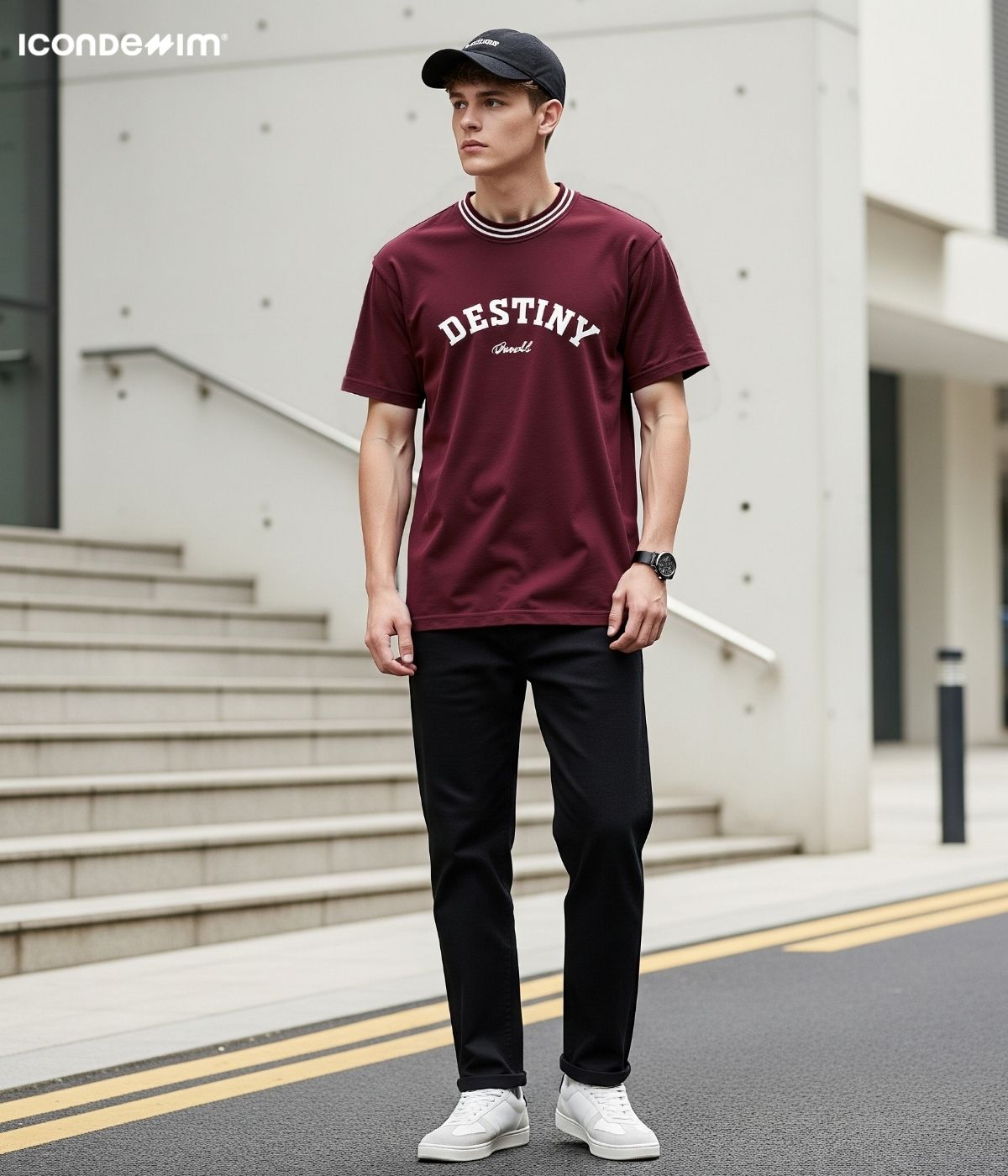 Chống nắng với màu đỏ đô