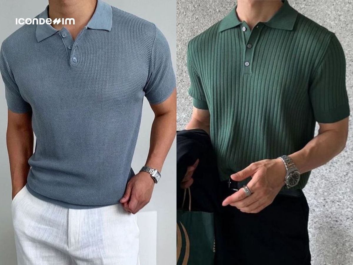 Chọn lựa size áo polo theo form dáng cơ thể