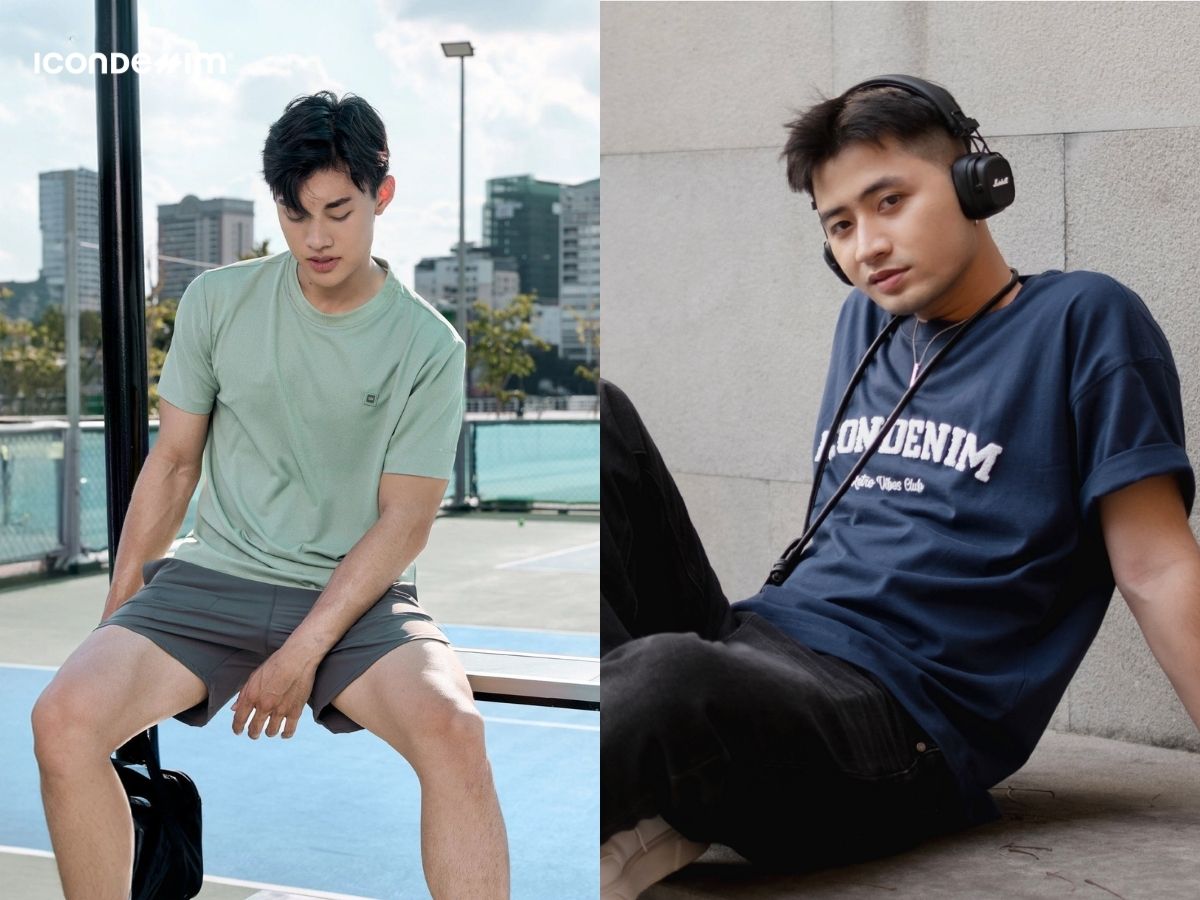 Những mẫu áo thun nam mùa hè siêu hot của ICONDENIM