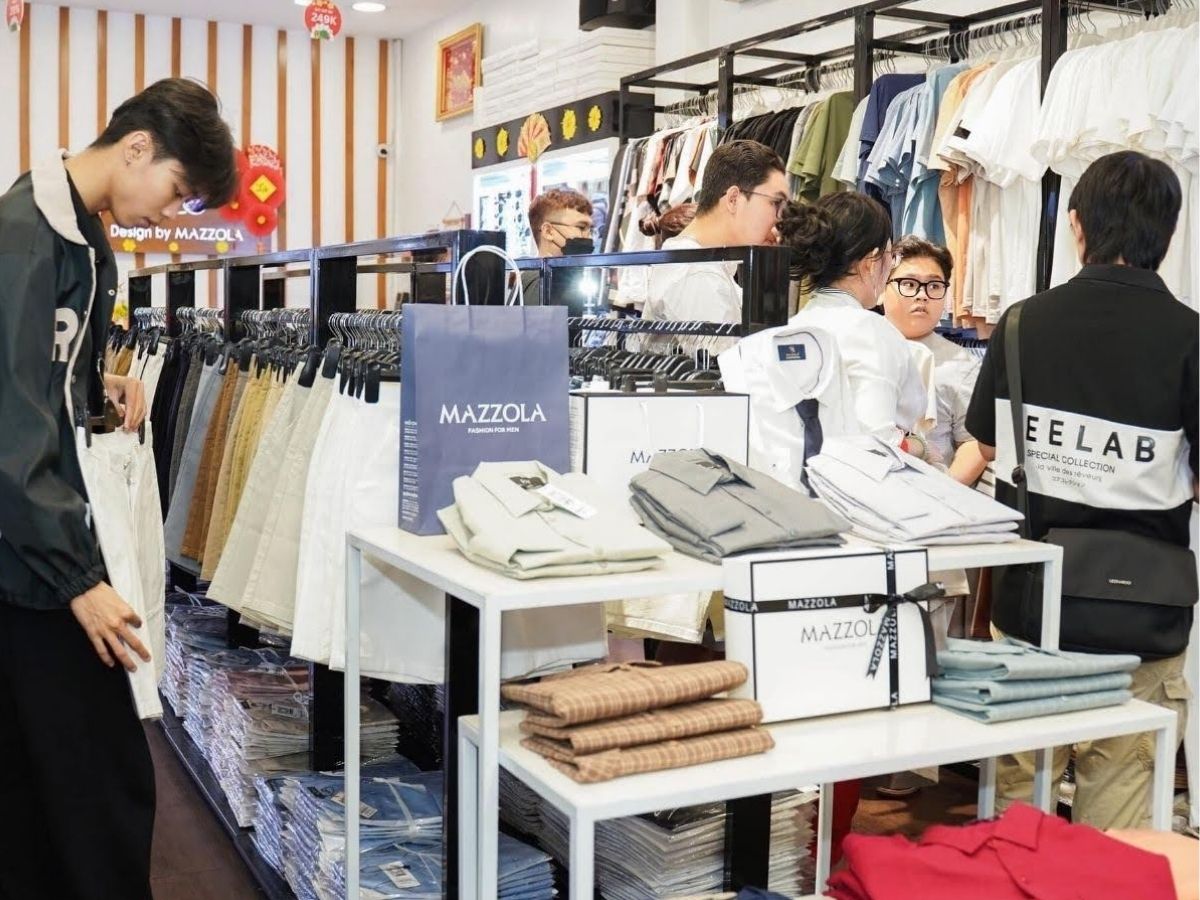 Mua quần áo nam chính hãng Thủ Đức tại Mazzola