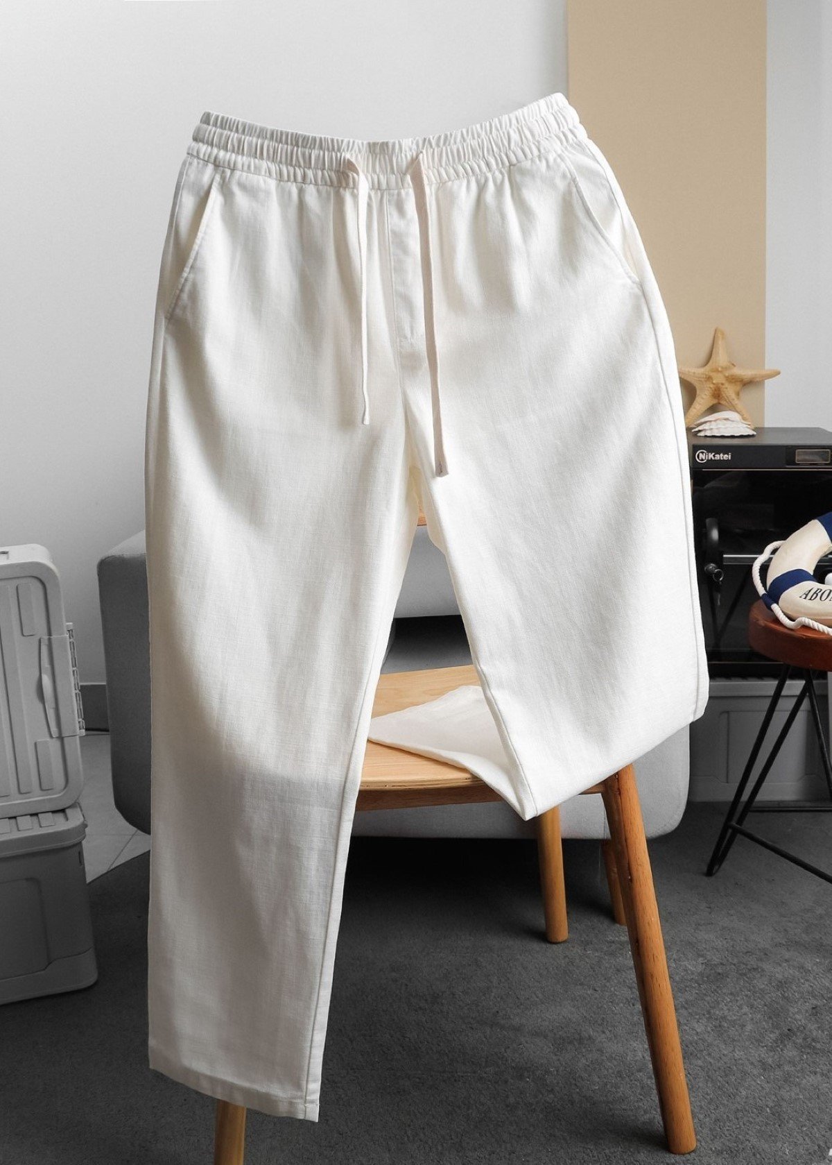 Quần Dài Nam Linen Sundaze Rush Form Baggy
