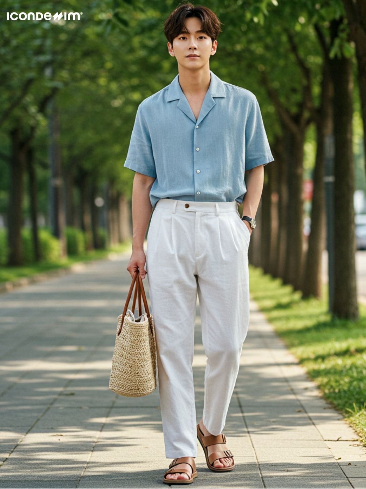 Quần dài linen
