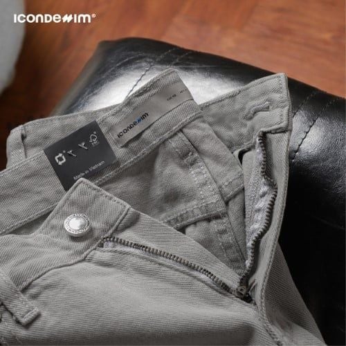 Quần Short Denim Nam Basic 5-pocket Ripped Wash Form Slim-fit