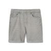 Quần Short Denim Nam Basic 5-pocket Ripped Wash Form Slim-fit