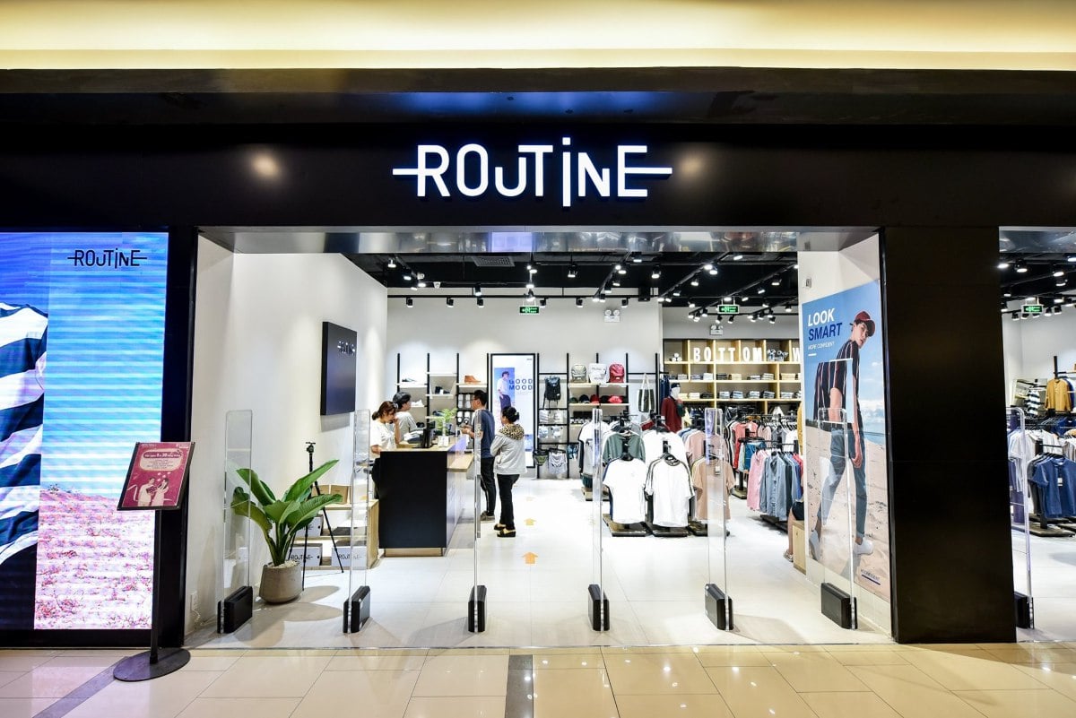 Shop áo thun nam hàng hiệu Routine