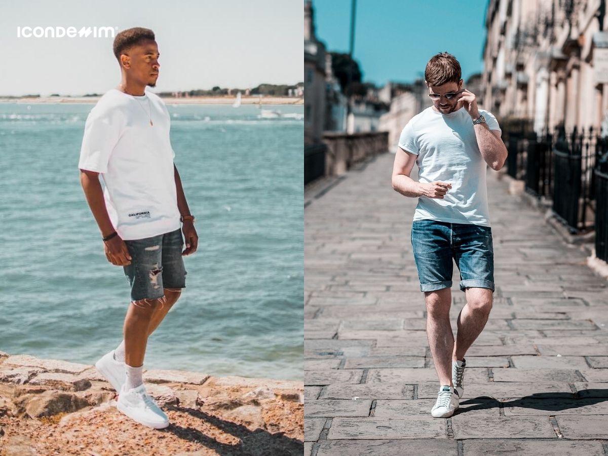 Quần jeans kết hợp cùng sneaker