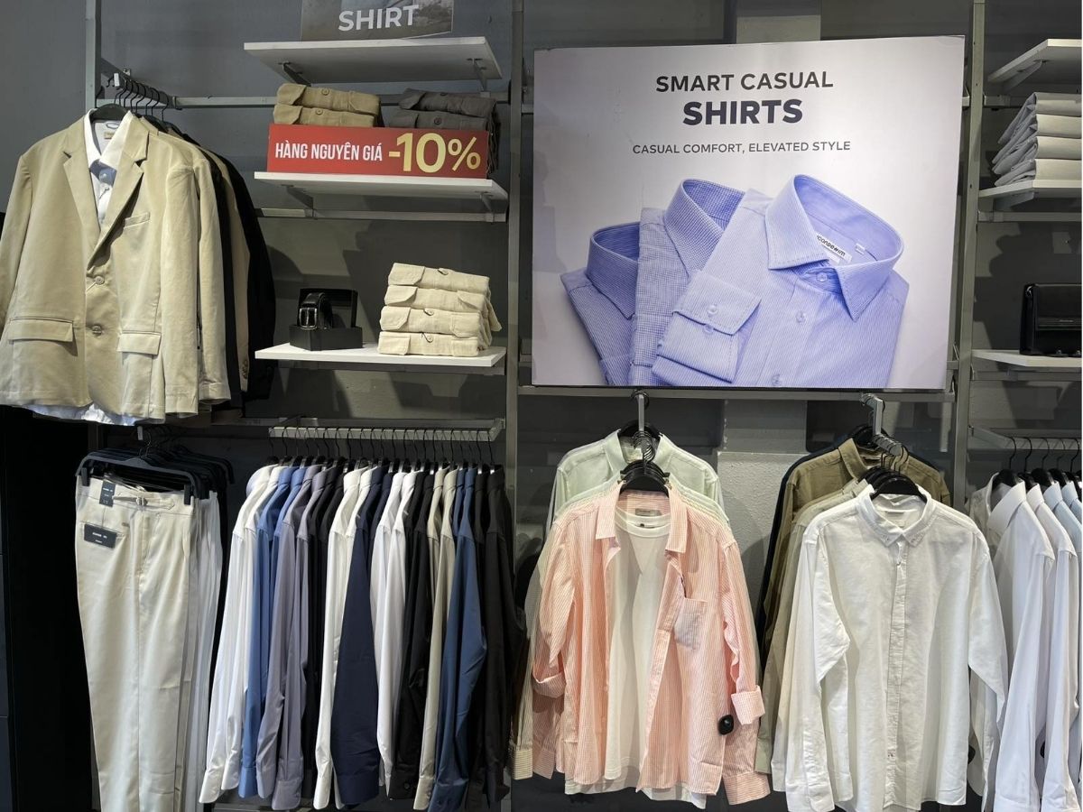 Shop đồ công sở nam 160STORE có chi nhánh toàn quốc