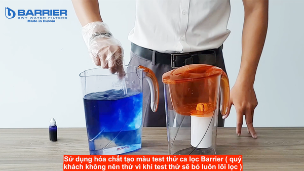 Hướng dẫn sử dụng Ca Lọc Nước Barrier