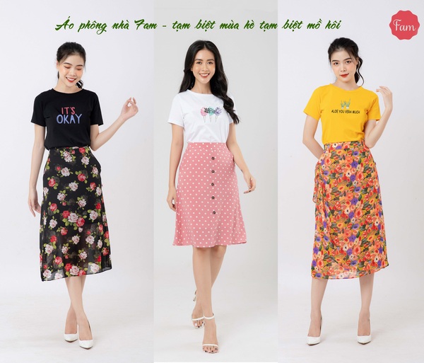 Áo phông nhà Fam - tạm biệt mùa hè, tạm biệt mồ hôi