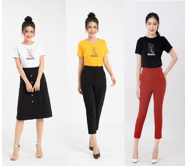 Đón hè cùng áo phông họa tiết siêu xinh