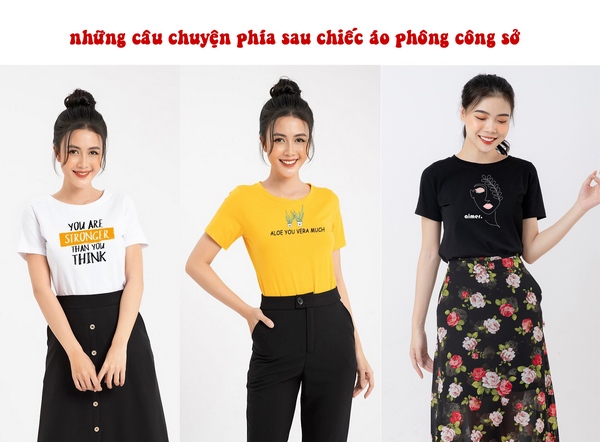Câu chuyện phía sau những chiếc áo phông công sở