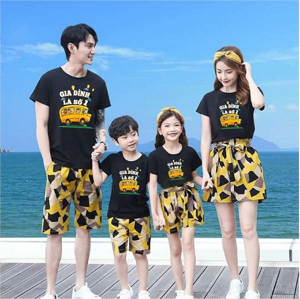 Áo gia đình đi biển AB21411.4