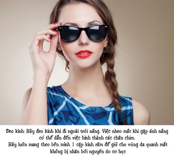 Cách dưỡng da vùng mắt chống lão hóa, mờ nếp nhăn