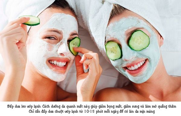 Cách dưỡng da vùng mắt chống lão hóa, mờ nếp nhăn