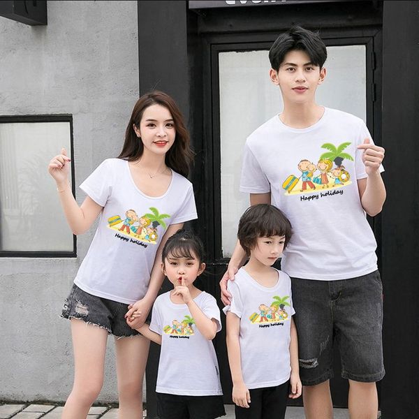Áo gia đình cổ tròn GD2143.1