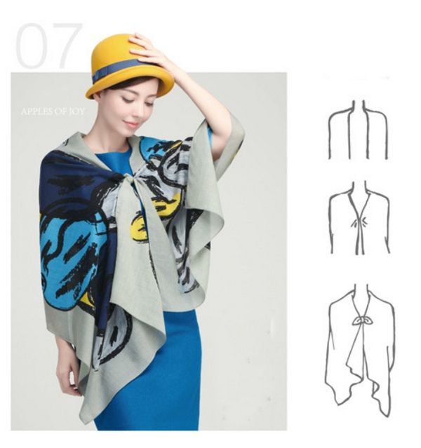 Hướng dẫn 10 kiểu thắt khăn đẹp sang chảnh cho nữ công sở