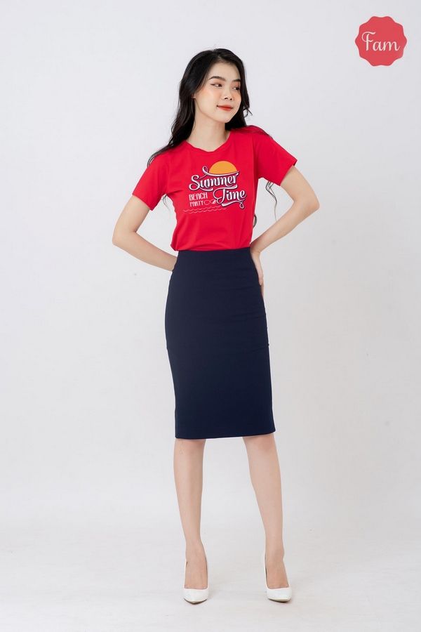 Gợi ý màu áo phông nữ cứ lên hình là đẹp