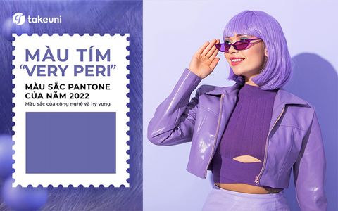 Cập nhật xu hướng thời trang 2022 với gam màu Very Peri độc đáo