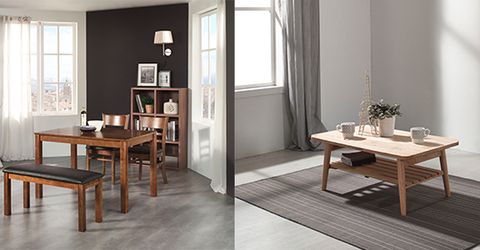 Những món đồ nội thất gỗ cao su mà bạn không thể bỏ qua