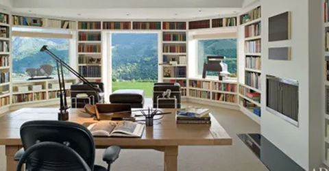 Lịch sử kiến trúc và phong cách thiết kế nội thất: thư viện gia đình