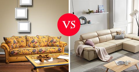 Lợi ích của sofa vải và sofa da mà bạn cần biết