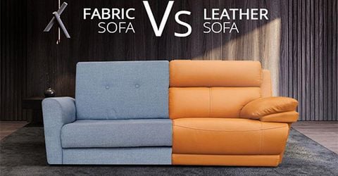 Ghế sofa da vs Ghế sofa vải: Cái nào tốt hơn?