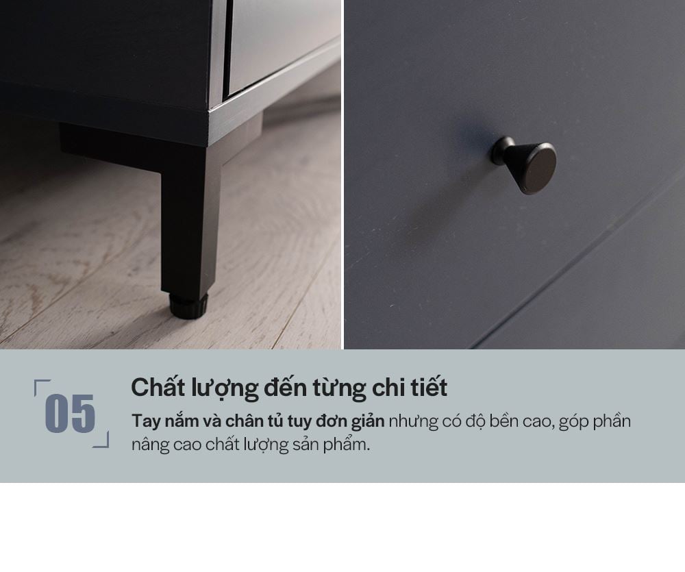 LS017 - TỦ TRANG TRÍ MDF ĐA NĂNG 1600B - CHI TIẾT 07