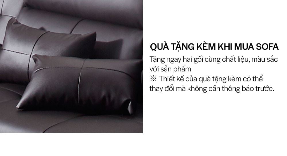 SF311 - GHẾ SOFA DA THẬT 4 CHỖ KÈM ĐÔN - CHI TIẾT 12